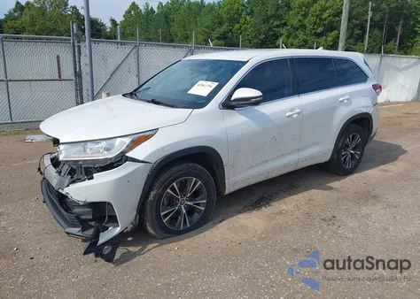 2018 Toyota Highlander Le Plus из США, поврежденный, VIN 5TDZZRFH0JS240467